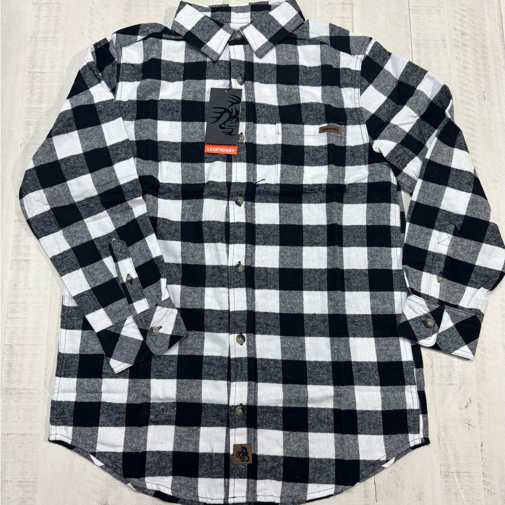 Legendary Whitetails lumberjack flannel long sleeve button down shirt